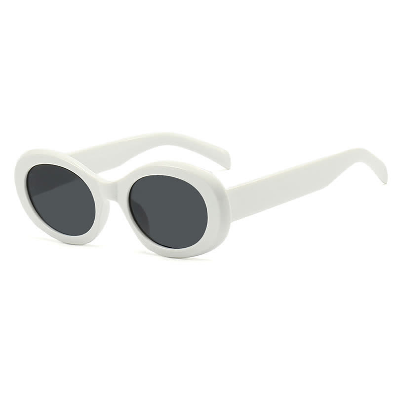 Spykay™ SG60845 Fashion Classic Oval Frame Sunglasses - White - image 27