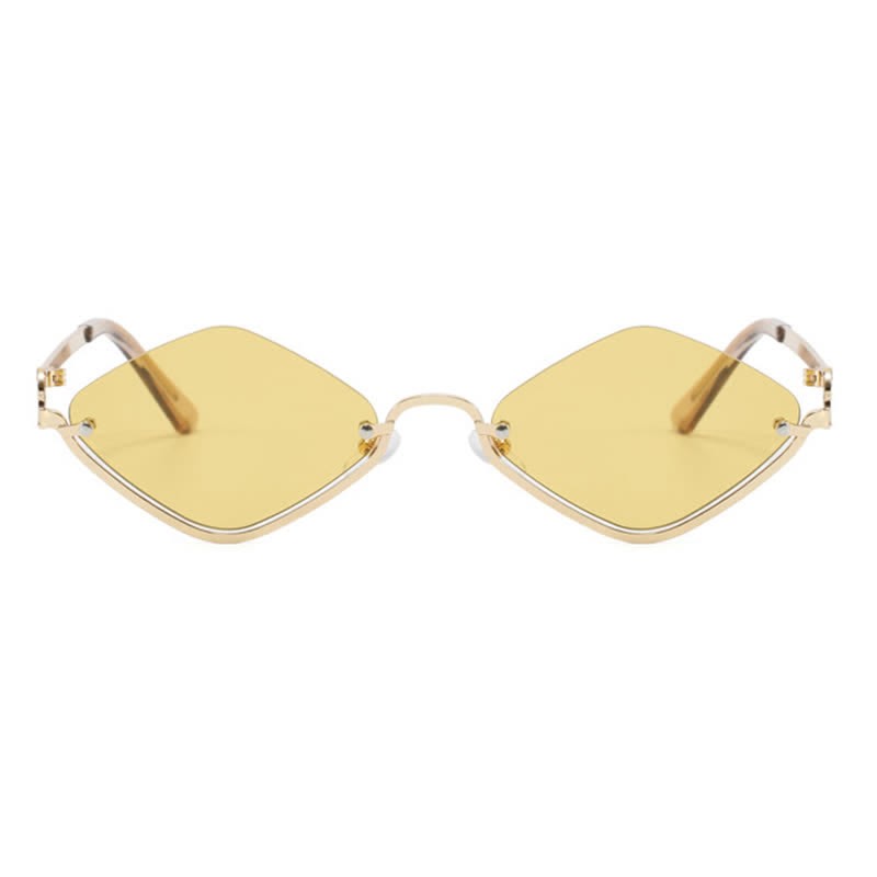 Spykay™ SG60868 Semi-Rimless Rhombus Small Frame Sunglasses - image 24
