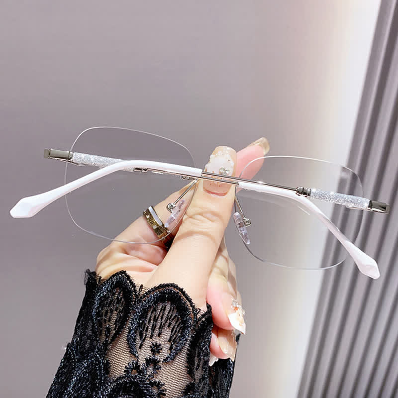 Spykay™ SG60971 Square Frame Rimless Hipster Photochromic Sunglasses - image 8