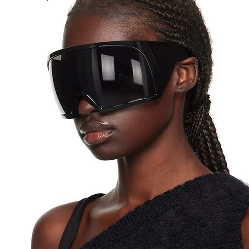 Spykay™ SG60903 One-piece Lens Oversized Wrap Around Futuristic Sunglasses For Outdoor Sports - image 9