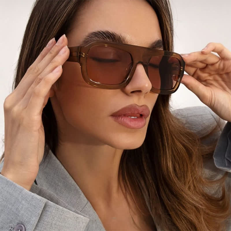 Spykay™ SG60920 Square Large Frame Trendy Sunglasses - image 32