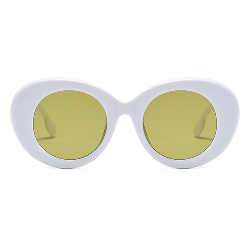 Spykay™ SG60829 Round Thick Frame Hipster Oversized Sunglasses