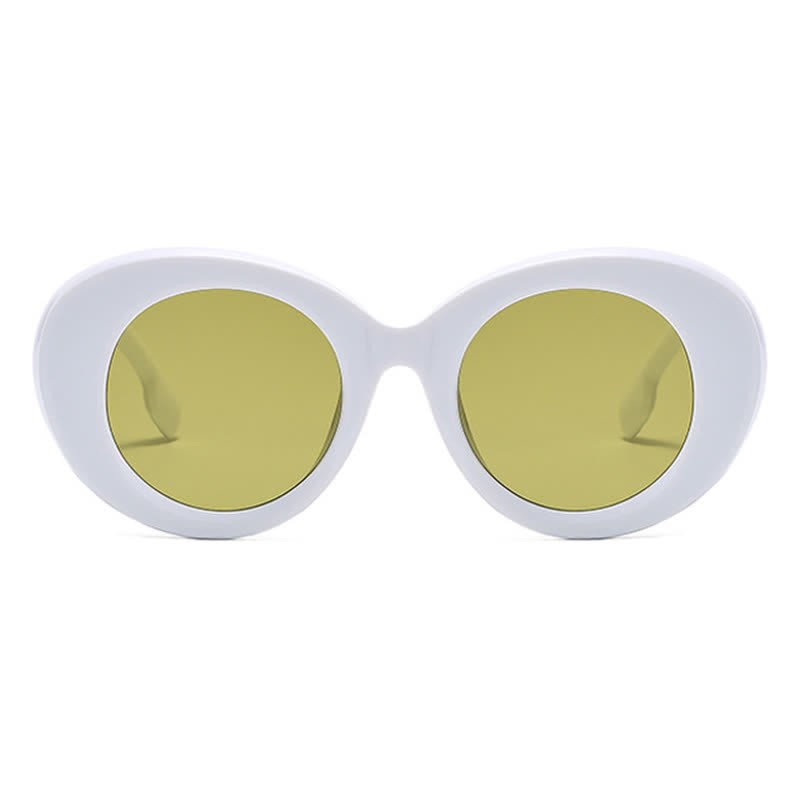 Spykay™ SG60829 Round Thick Frame Hipster Oversized Sunglasses