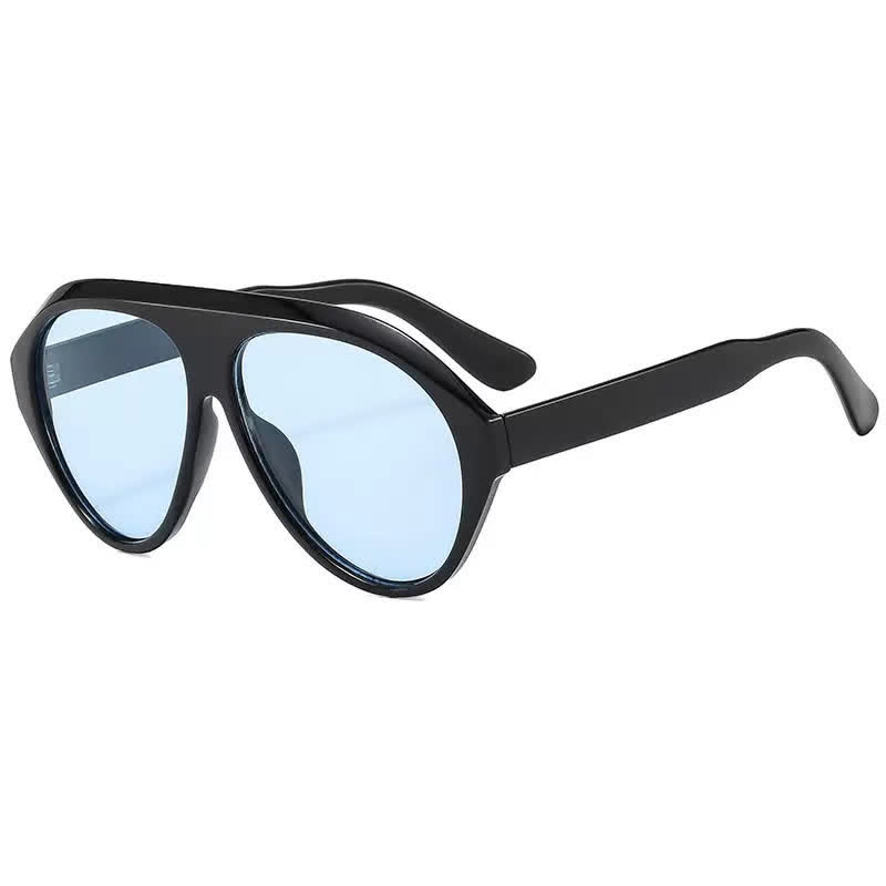 Spykay™ SG60857 Hipster Oversized Frame Aviator Sunglasses - Black/Blue - image 25