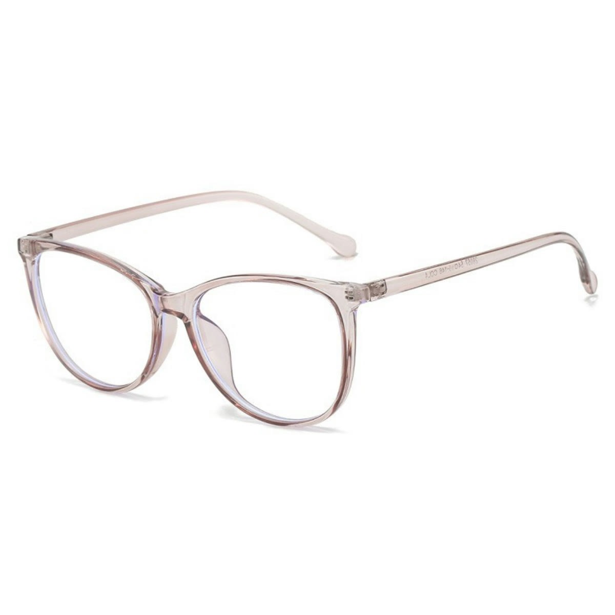 Spykay™ EG1012 Women's Round PC Frame Personality Fashion Clear Lens Glasses With Gradient Tint Clear Glasses Accessories - image 18