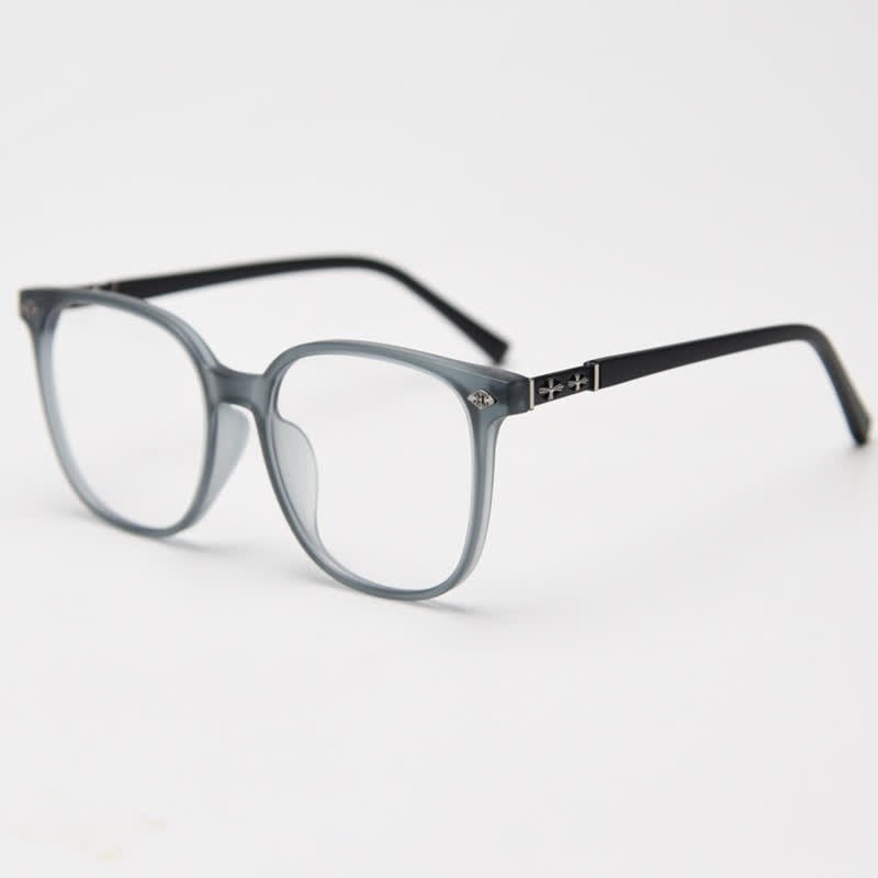 Spykay™ EG26916 Unsiex Retro Square Large Frame Fashion Anti-blue Light Glasses - Blue - image 10