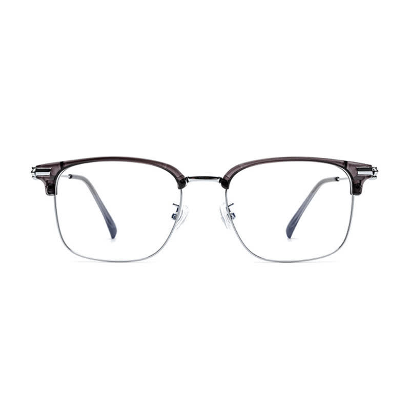 Spykay™ EG26924 Retro Gothic Cross Unisex Square Frame Anti-blue Light Browline Glasses - image 4