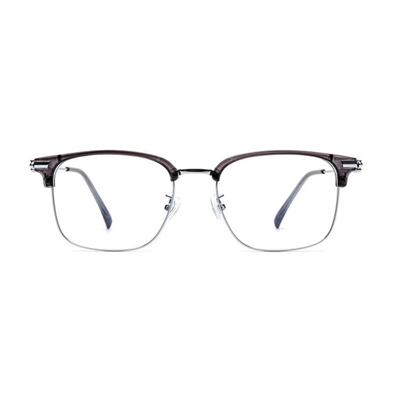 Spykay™ EG26924 Retro Gothic Cross Unisex Square Frame Anti-blue Light Browline Glasses - image 4