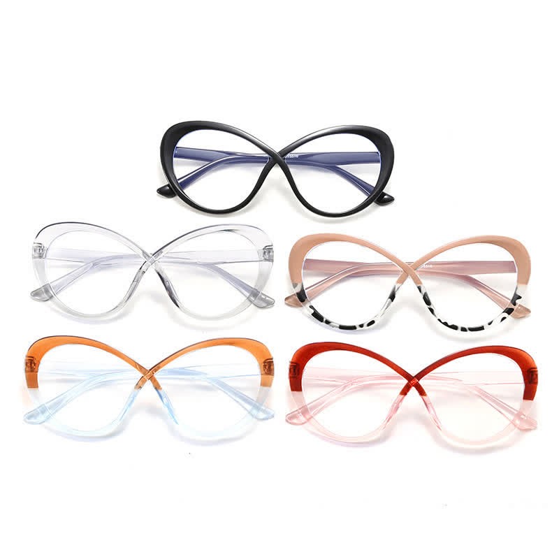 Spykay™ EG26782 Cross Butterfly Frame Trendy Glasses