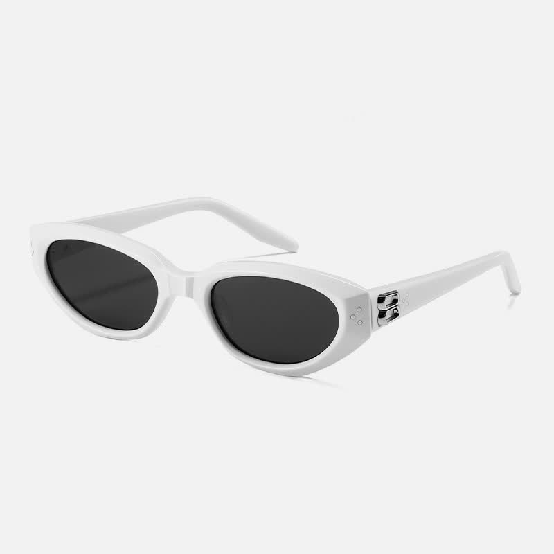 Spykay™ SG60767 Unisex Cat-Eye Fashion Sunglasses with Nylon Lense - White - image 10