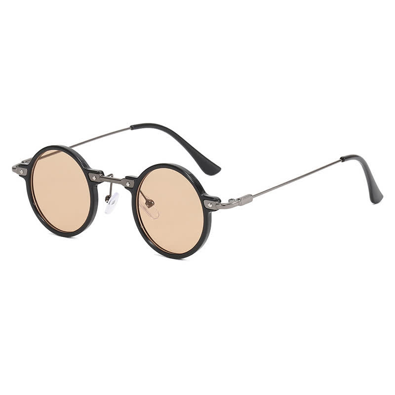 Spykay™ SG60899 Retro Punk Small Round Frame Classic Sunglasses