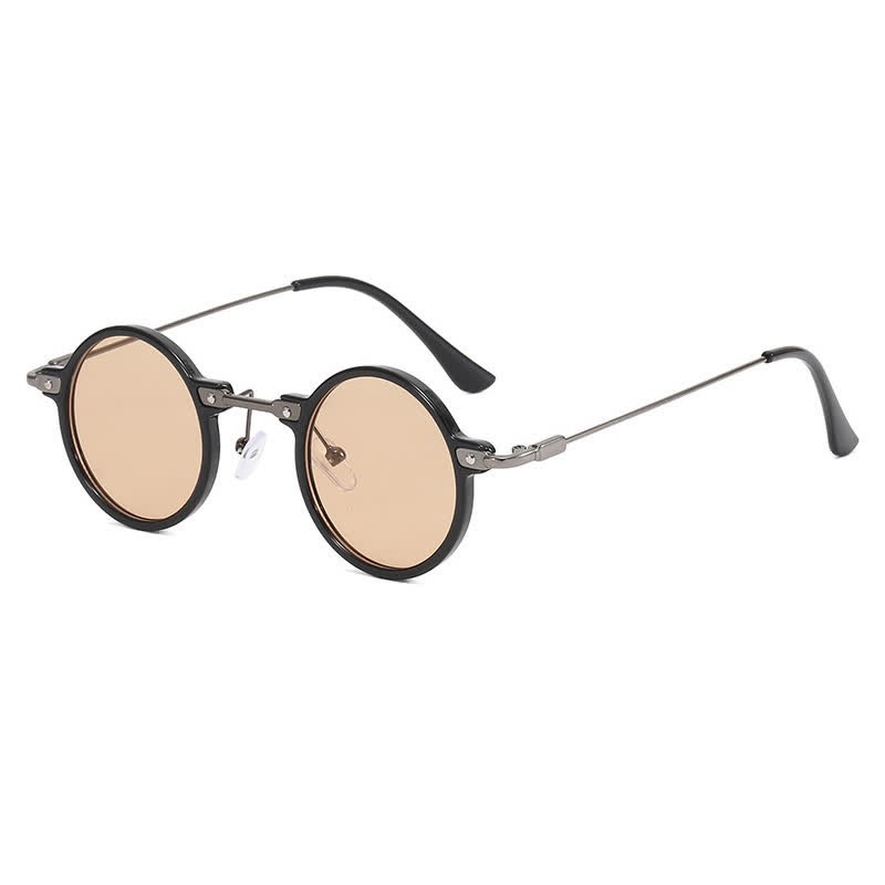 Spykay™ SG60899 Retro Punk Small Round Frame Classic Sunglasses
