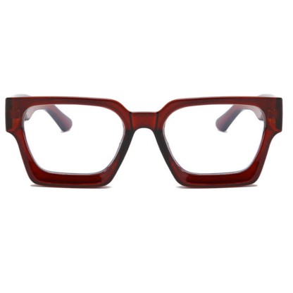 Spykay™ EG26761 Hipster Square Frame Concave Lenses Classic Retro Glasses