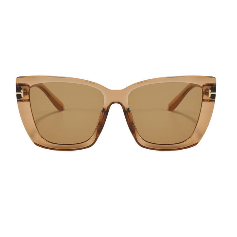 Spykay™ SG60753 'T' Design Square Frame Oversized Sunglasses