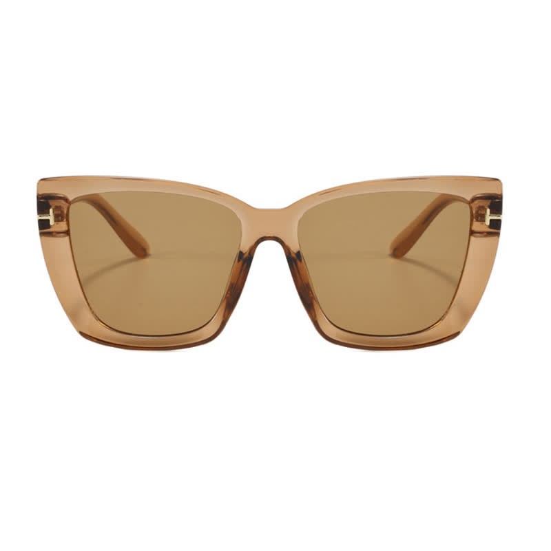 Spykay™ SG60753 'T' Design Square Frame Oversized Sunglasses