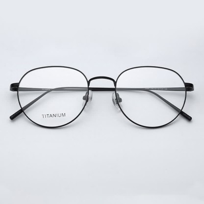 Spykay™ EG26857 Round Titanium Lightweight Frame Anti-blue Light Simple Glasses - image 10