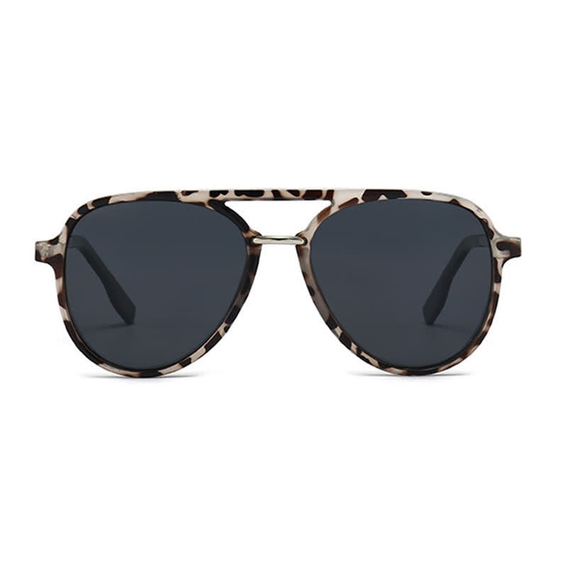 Spykay™ SG60731 Double Bridges Polarized Aviator Sunglasses