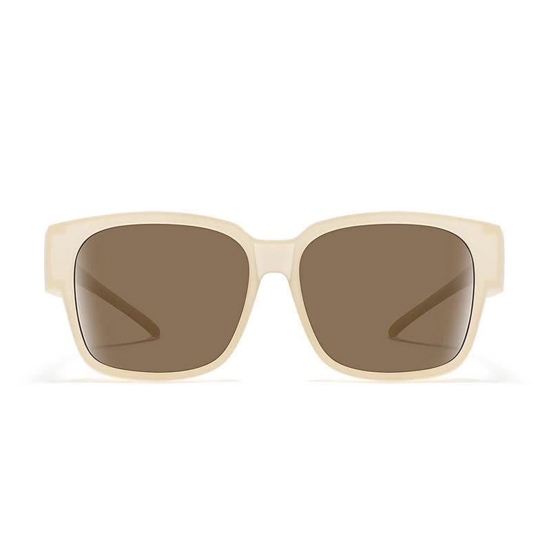 Spykay™ SG60957 Fit Over Glasses Square Frame Polarized Sunglasses for Women Men - image 10