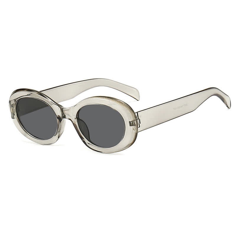 Spykay™ SG60845 Fashion Classic Oval Frame Sunglasses - Grey - image 15