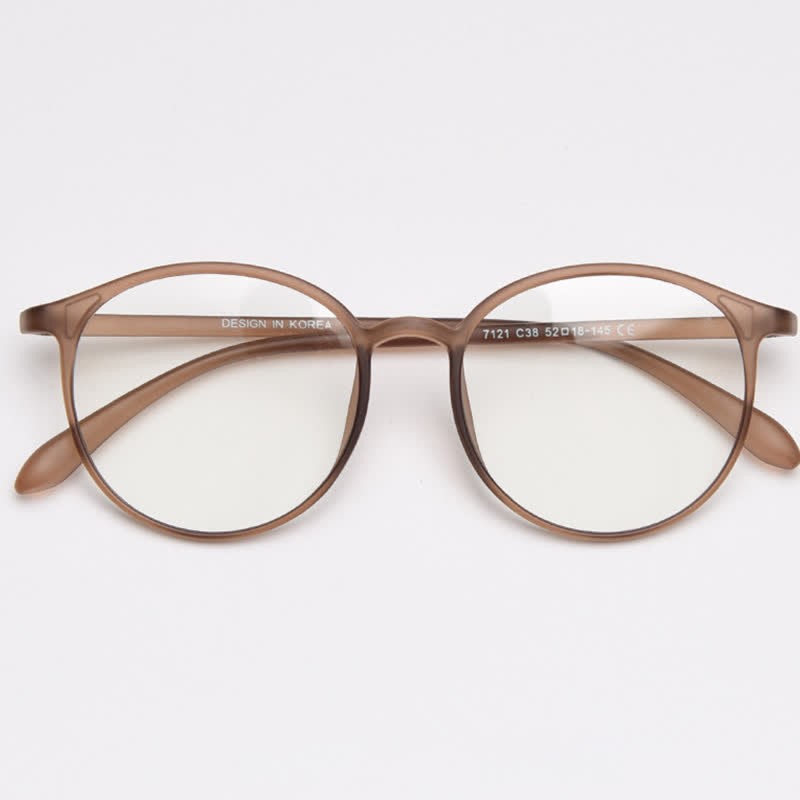 Spykay™ EG26865 Large Round Frame Anti-blue Light Simple Classic Lightweight Glasses  - image 26