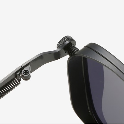 Spykay™ SG61005 Steampunk Square Frame Spring Temples Retro Sunglasses - image 10
