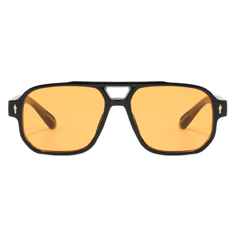 Spykay™ SG60754 Square Frame Double Bridges Vintage Sunglasses - image 6