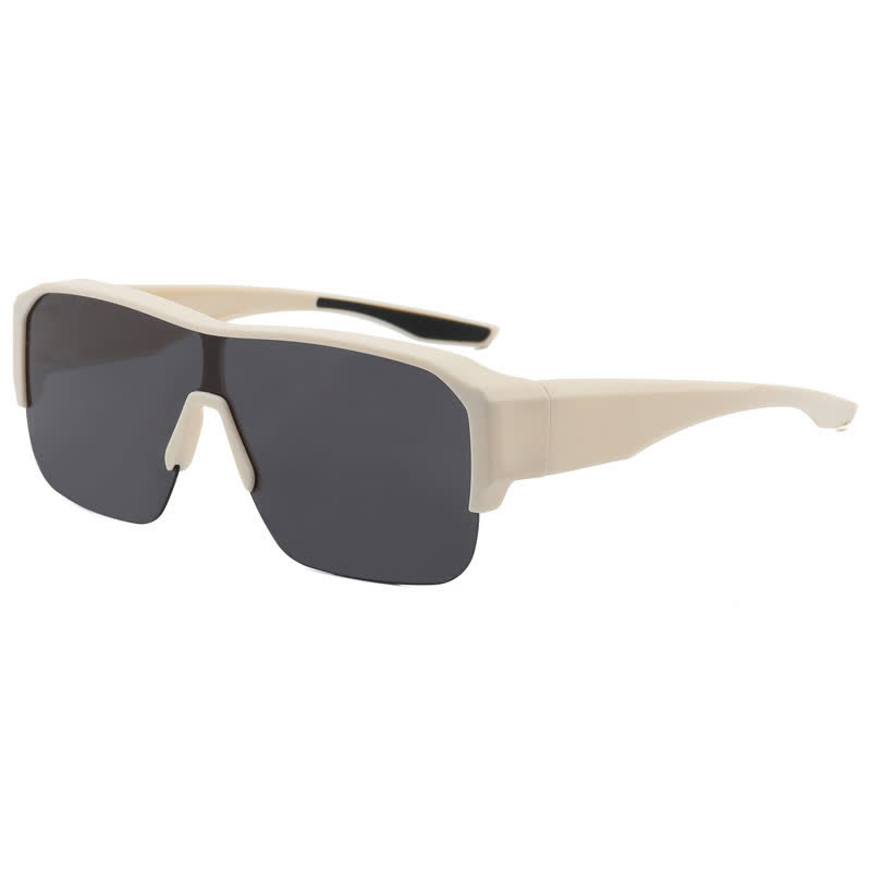 Spykay™ SG60959 Fit Over Glasses Semi-Rimless Polarized Sunglasses for Sports&Driving - image 17