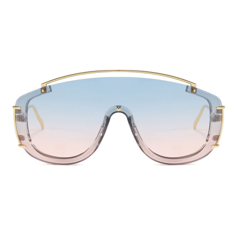 Spykay™ SG60885 One-piece Oversized Aviator Sunglasses - image 21