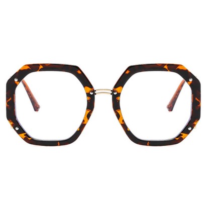 Spykay™ EG26764 Oversized Geometric Frame Anti-blue Light Glasses