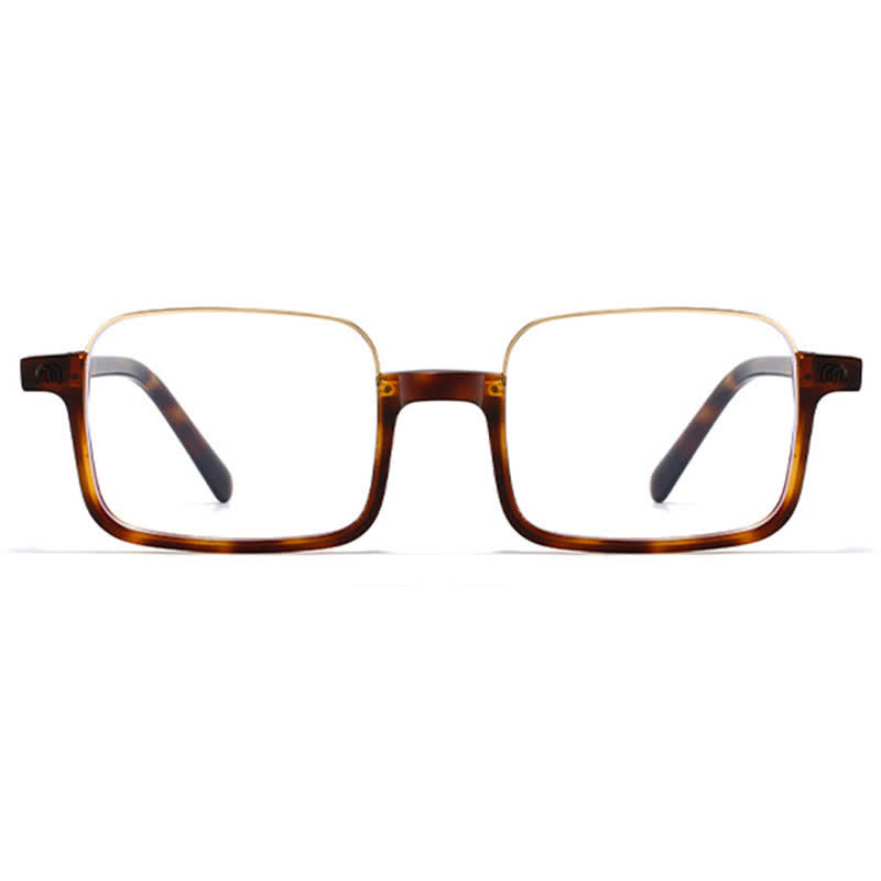 Spykay™ EG26808 Semi-Rimless Square Frame Anti-blue Light Retro-Vintage Glasses