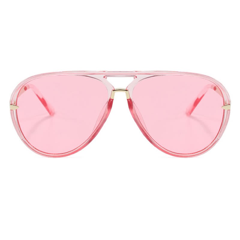 Spykay™ SG60723 Double Bridges Fashion Aviator Sunglasses