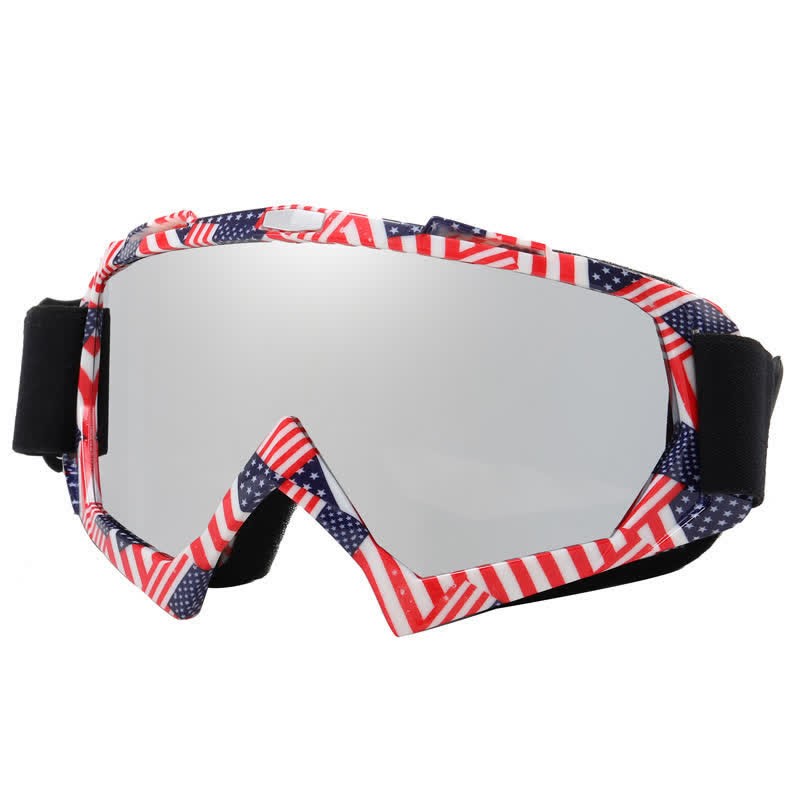 Spykay™ SG61023 Fit Over Glasses Unisex-Adult Anti Wind Ski Goggles for Outdoor Activities - Red/Silver - image 16