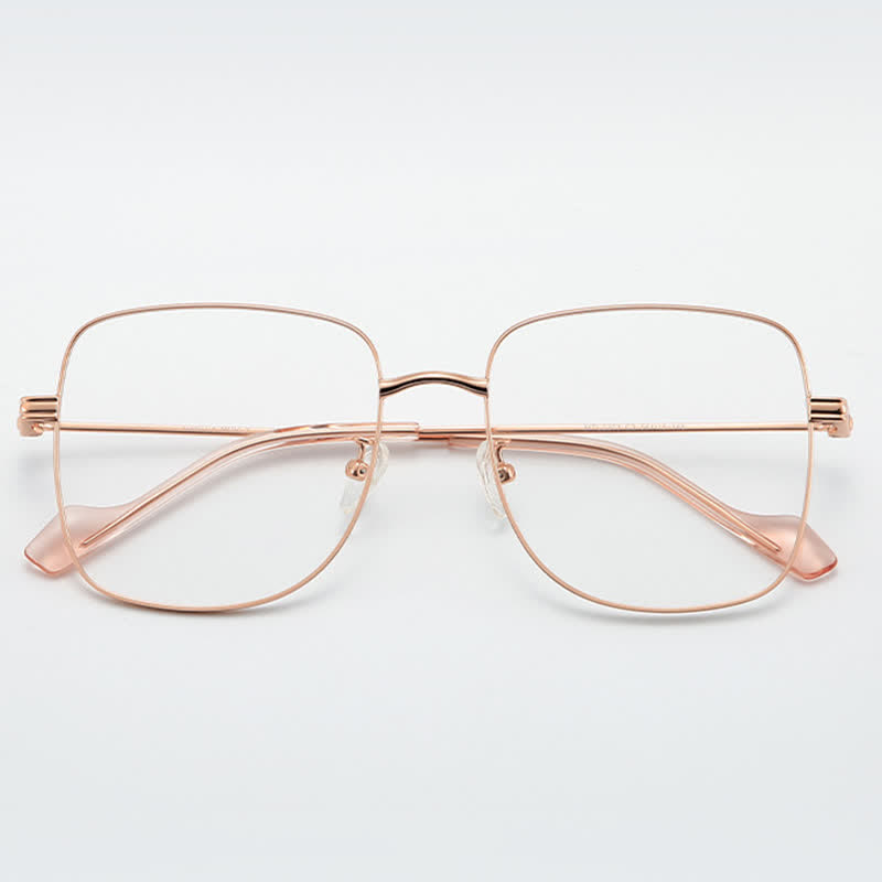 Spykay™ EG26904 Retro Simple Square Frame Anti-blue Light Hipster Glasses - image 7
