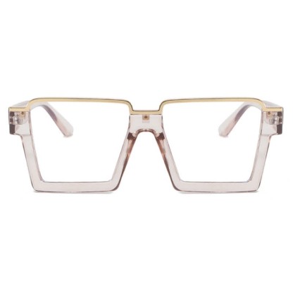 Spykay™ EG26785 Square Frame Trendy Semi-Rimless Anti-blue Light Glasses