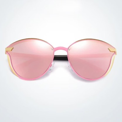 Spykay™ SG60950 Polarized Vintage Round Frame Mirror Lenses Trendy Sunglasses - image 4