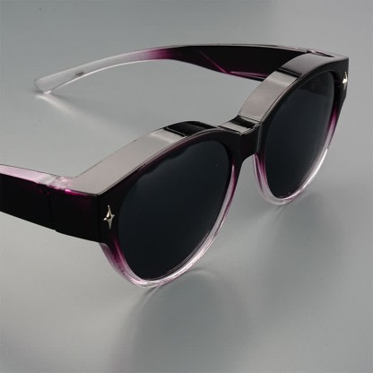 Spykay™ SG61035 Fit Over Glasses Cat-Eye Star Decor Polarized Sunglasses - image 14