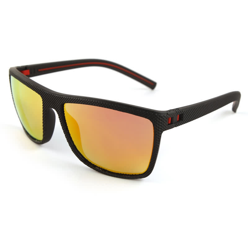 Spykay™ SG60720 Unisex Square Frames Outdoor Cycling Sports Polarized Sunglasses - Black/Red - image 20