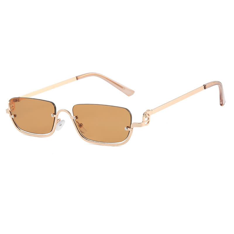 Spykay™ SG60874 Trendy Semi-Rimless Rectangle Frame Sunglasses - image 16