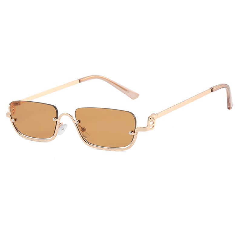 Spykay™ SG60874 Trendy Semi-Rimless Rectangle Frame Sunglasses - image 16