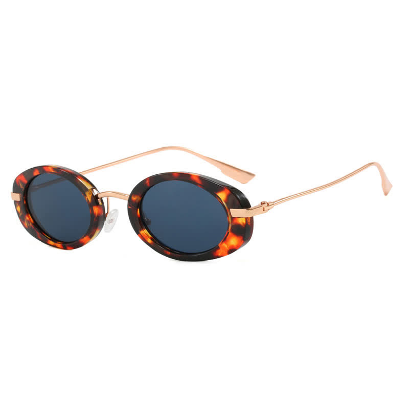 Spykay™ SG60840 Vintage Small Oval Frame Sunglasses