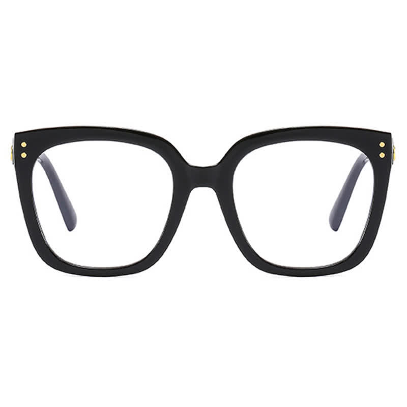 Spykay™ EG26773 Square Frame Oversized Hollow-out Anti-blue Light Glasses