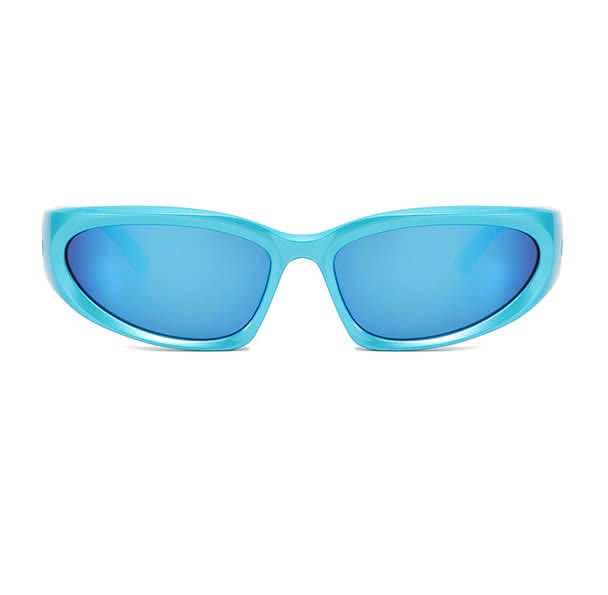 Spykay™ SG60712 Y2K Punk Oval Frame Sunglasses