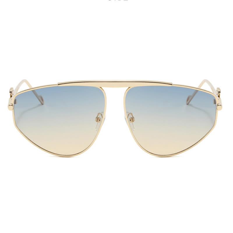 Spykay™ SG60906 Hollow-out Irregular Aviator Sunglasses - image 26