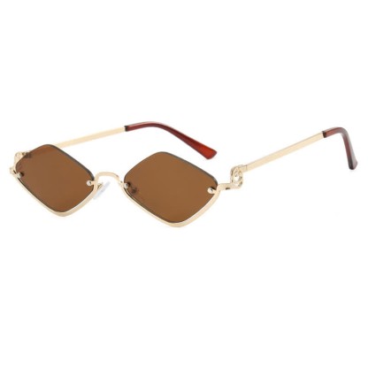 Spykay™ SG60868 Semi-Rimless Rhombus Small Frame Sunglasses - image 14