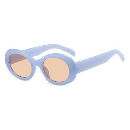 Spykay™ SG60845 Fashion Classic Oval Frame Sunglasses - Blue - image 21