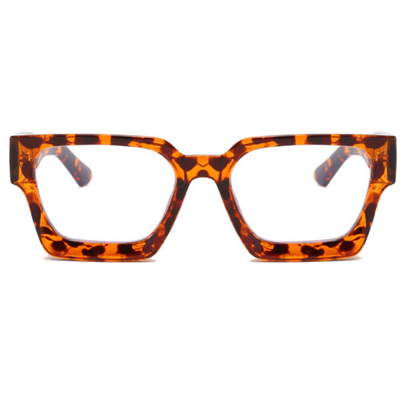 Spykay™ EG26761 Hipster Square Frame Concave Lenses Classic Retro Glasses