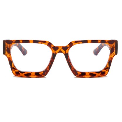 Spykay™ EG26761 Hipster Square Frame Concave Lenses Classic Retro Glasses