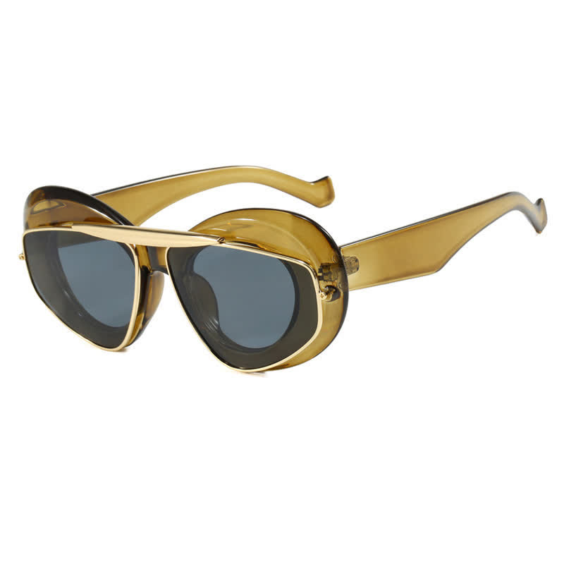 Spykay™ SG60876 Y2K Vintage Cat-Eye Trendy Aviator Sunglasses