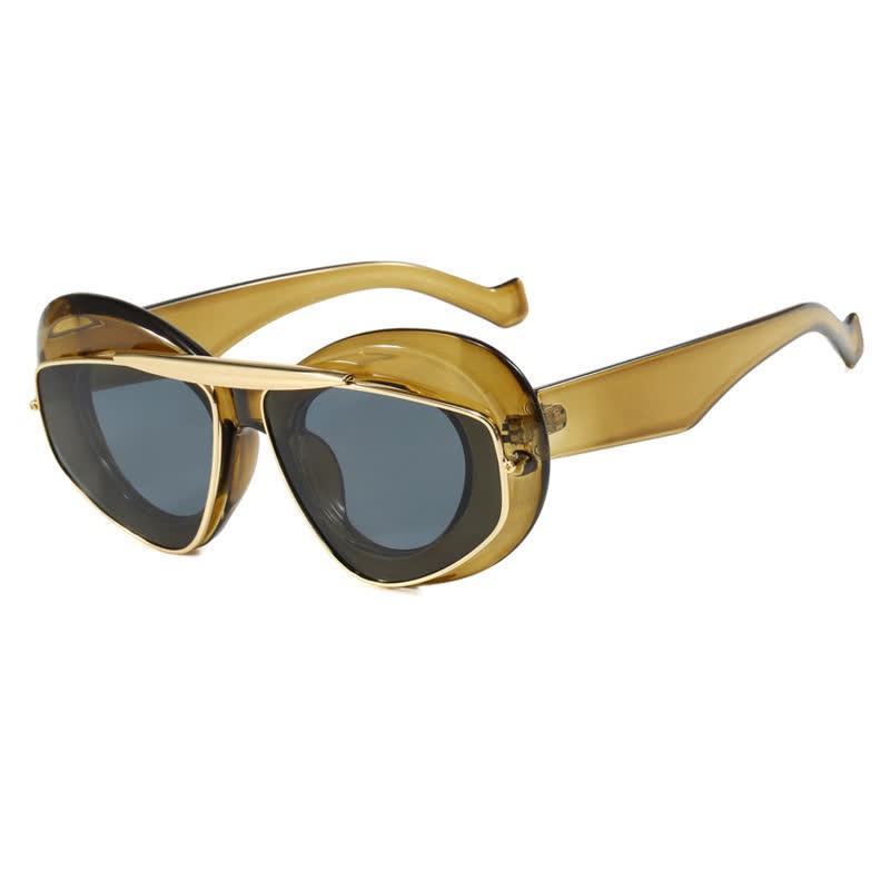 Spykay™ SG60876 Y2K Vintage Cat-Eye Trendy Aviator Sunglasses