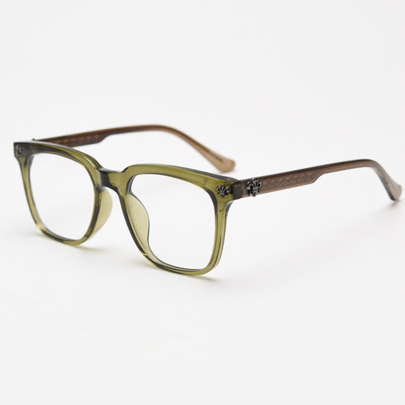 Spykay™ EG26839 Retro Classic Square Frame Anti-blue Light Glasses - Green - image 11
